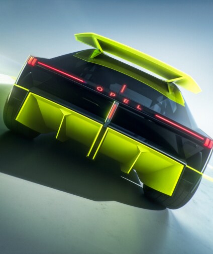 Nahaufnahme der Front des Corsa GSE Vision Gran Turismo